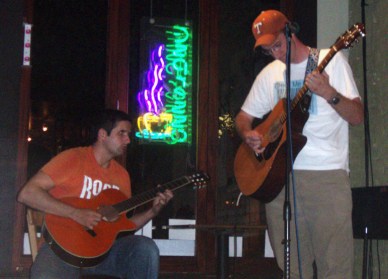 Performing in Austin